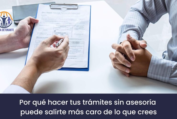 Persona recibiendo asesoría de extranjería en España con claridad y acompañamiento profesional de CHISPA DETONANTE.